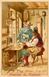 Watchmaker, France, time of Louis XIV